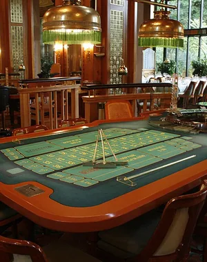 Mesa de ruleta francesa