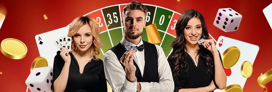 Crupieres de casino en vivo en sus mesas