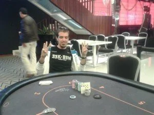 Ganador torneo poker Paella